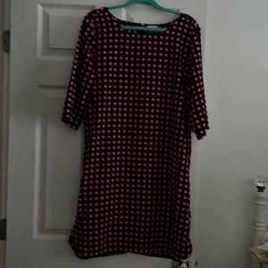 Gap Vicki 3/4 Sleeve Dress Size L